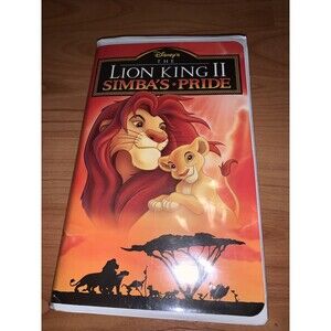 The Lion King II Simba's Pride VHS Movie 1998
